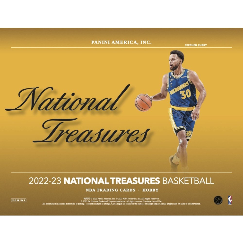 202223 Panini National Treasures Basketball Hobby 4Box Case Steel