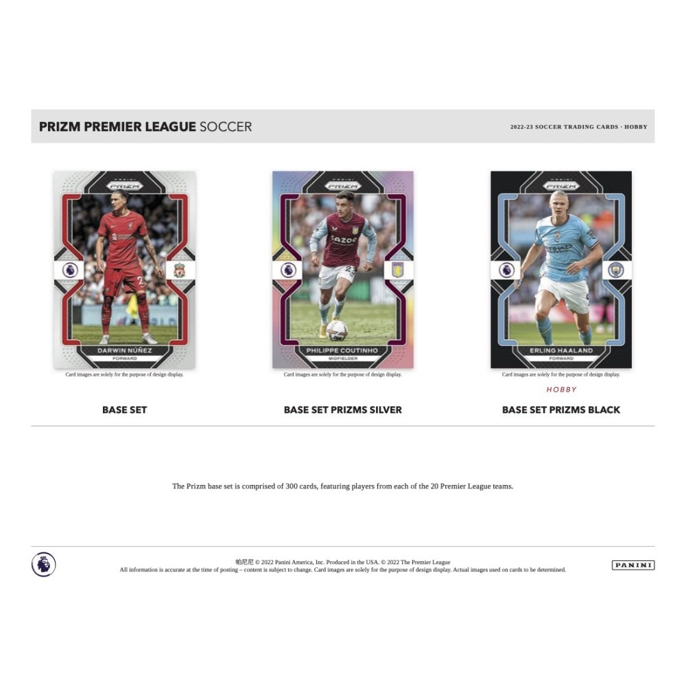 2022-23 Panini Prizm Premier League Soccer Hobby Box | Steel City