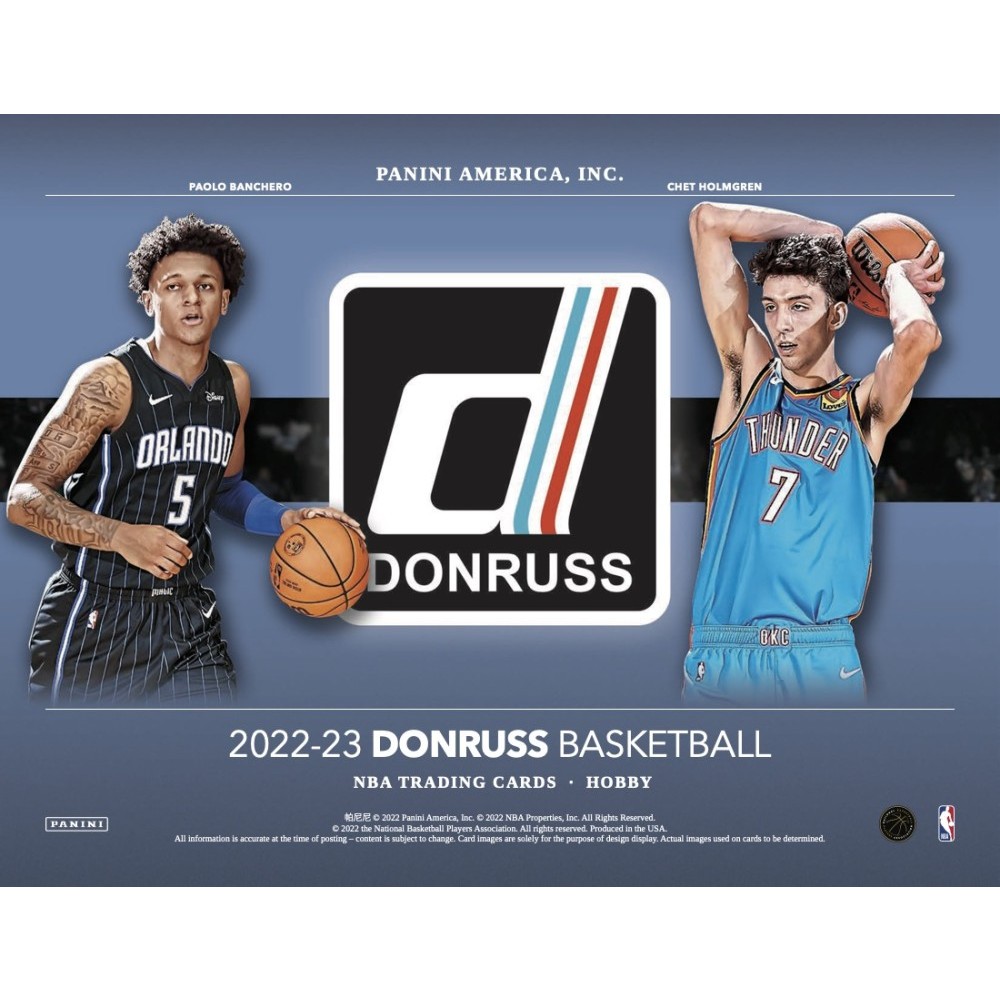 202223 Panini Donruss Basketball Hobby Box Steel City Collectibles