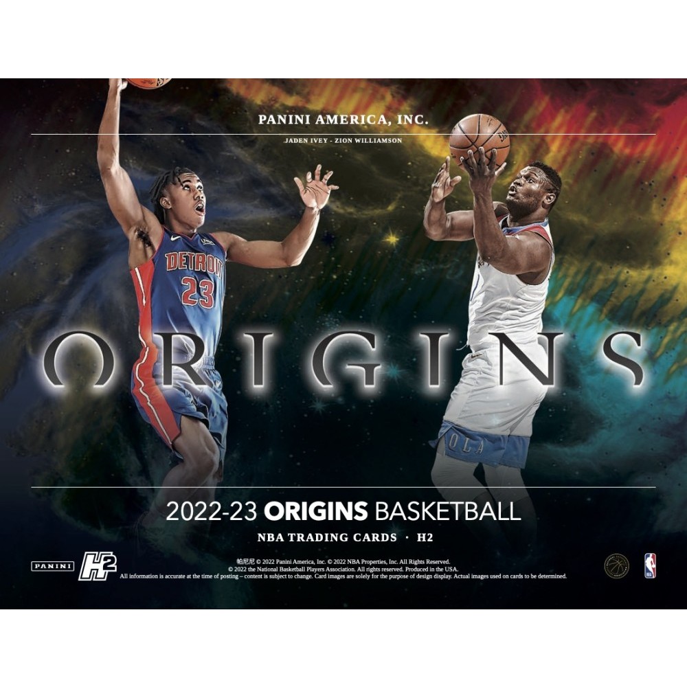 2022-23 Panini Origins Basketball H2 Hybrid 20-Box Case | Steel 