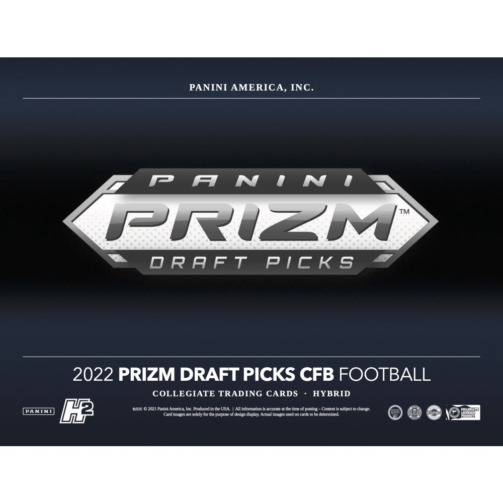 2022 Panini Prizm Collegiate Draft Picks Football Hobby Hybrid H2 20