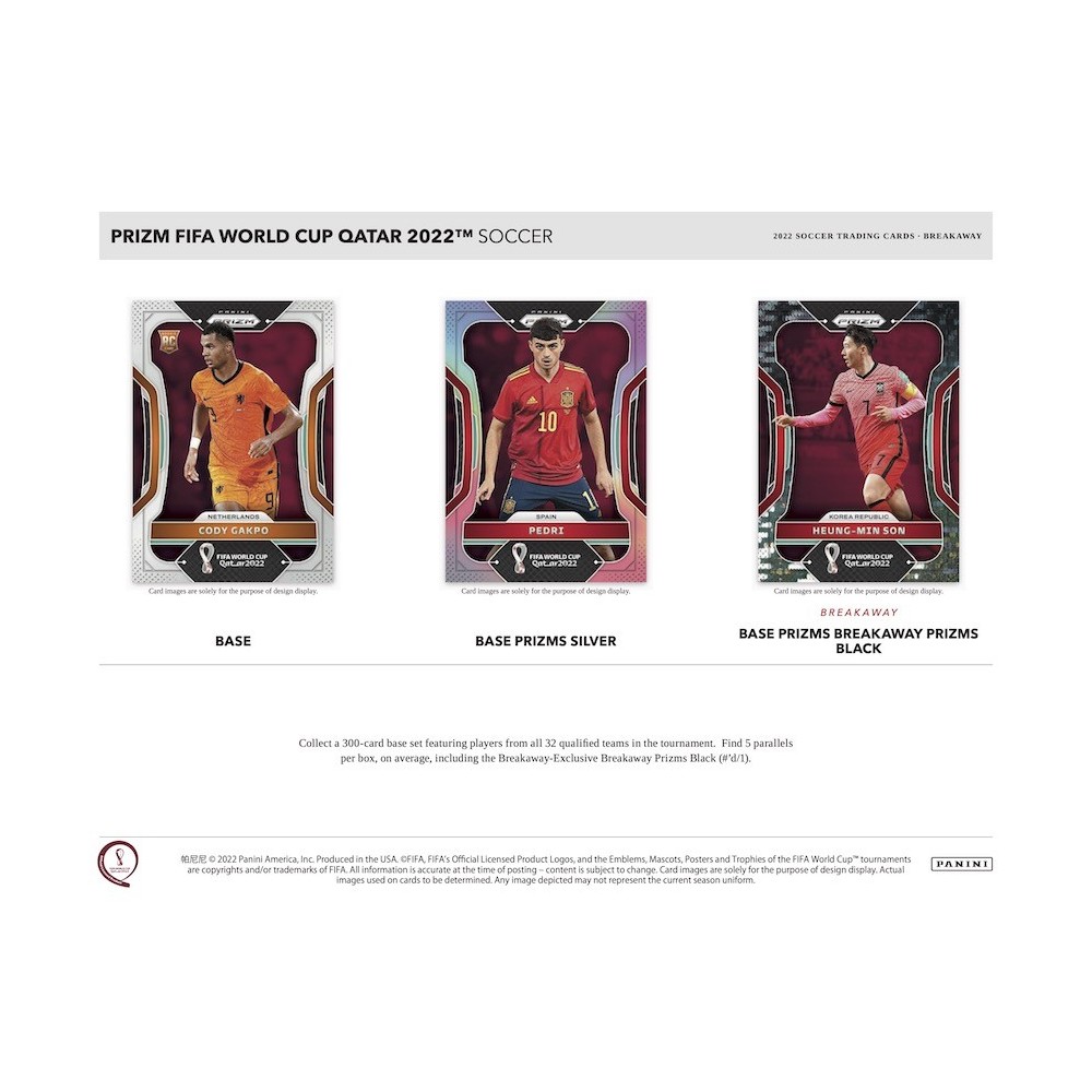 2022 Panini Prizm World Cup Soccer Breakaway Box | Steel City 