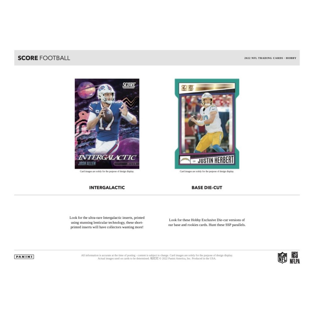rare 2022 football cards Authentic MIKE WILLIAMS Score Card - Orange Wave Parallel Serial #469/599 2022 NFL Score Football Pack