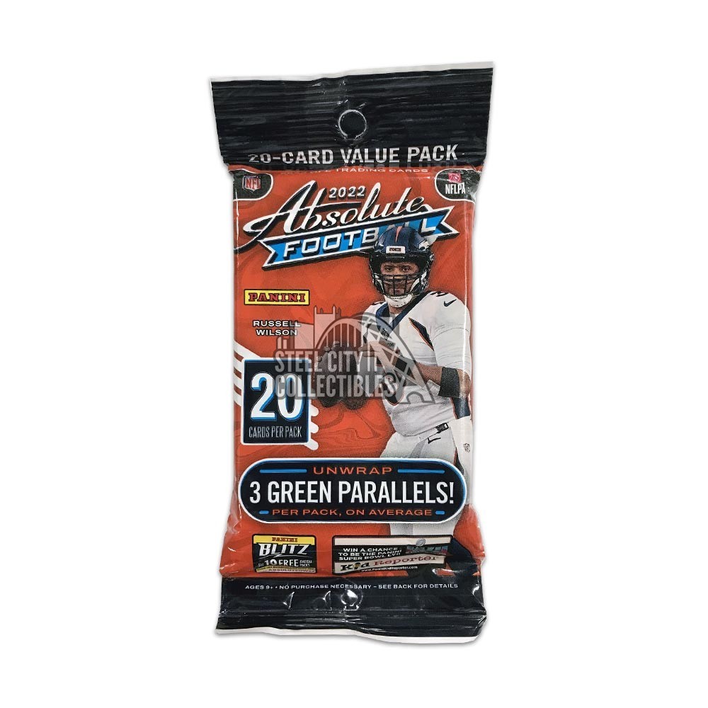 2022 Panini Absolute Football Fat Pack | Steel City Collectibles