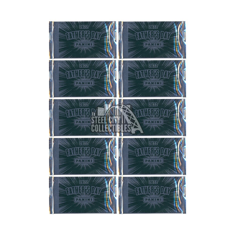 2022 Panini Father's Day 10Pack Lot Steel City Collectibles