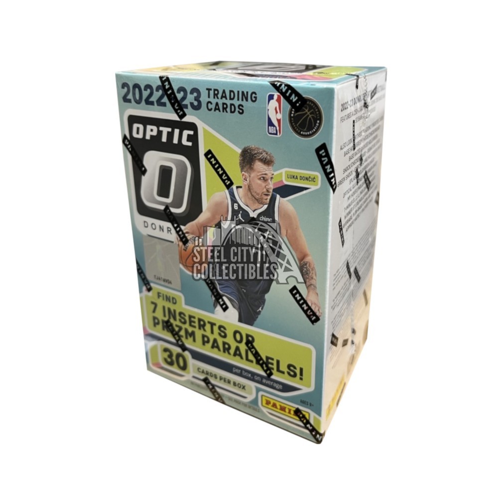 202223 Panini Donruss Optic Basketball Blaster Box Fanatics Steel