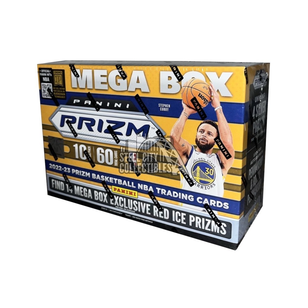 202223 Panini Prizm Basketball Mega Box (Red Ice Prizm) Steel City Collectibles