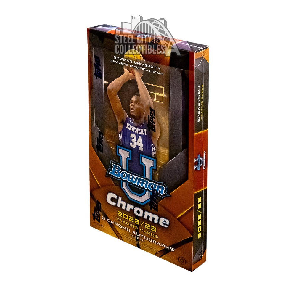 2022-23 Bowman University Chrome Basketball Hobby Box