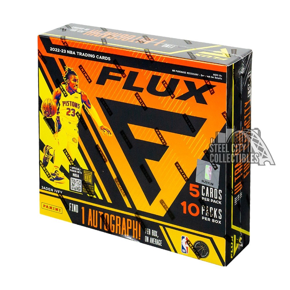 2022-23 Panini Flux Basketball Hobby Box | Steel City