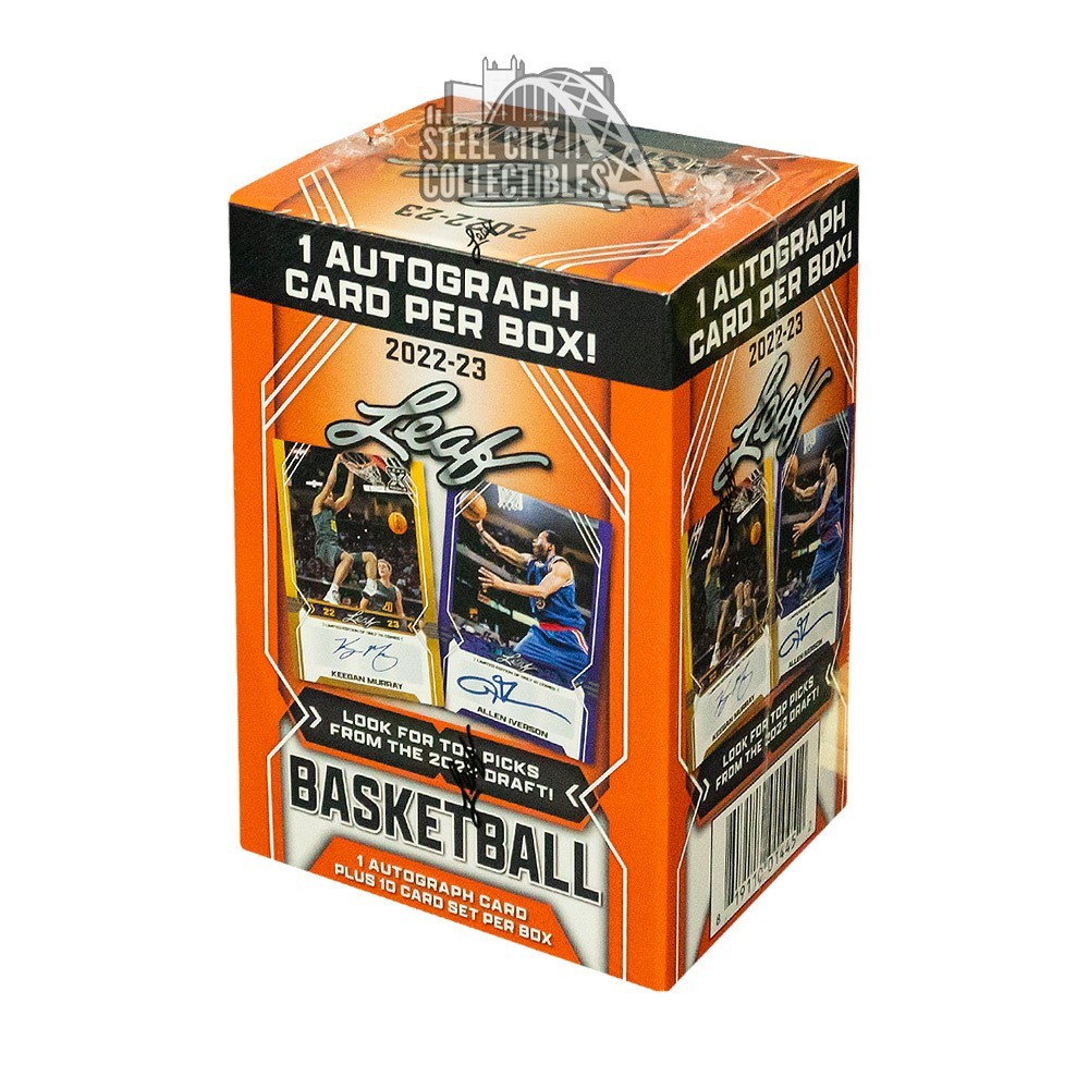 2022-23 Leaf Draft Basketball Blaster Box | Steel City 2022-23 Leaf Draft Basketball Blaster Box | Steel City