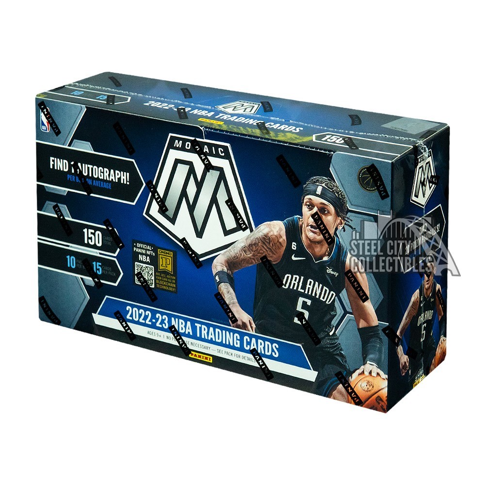 202223 Panini Mosaic Basketball Hobby Box Steel City Collectibles