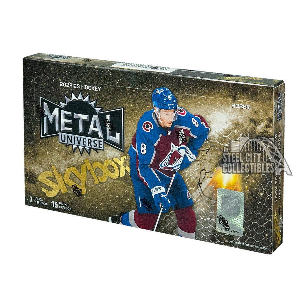 2022-23 Upper Deck Skybox Metal Universe Hockey Hobby Box Steel City Collectibles