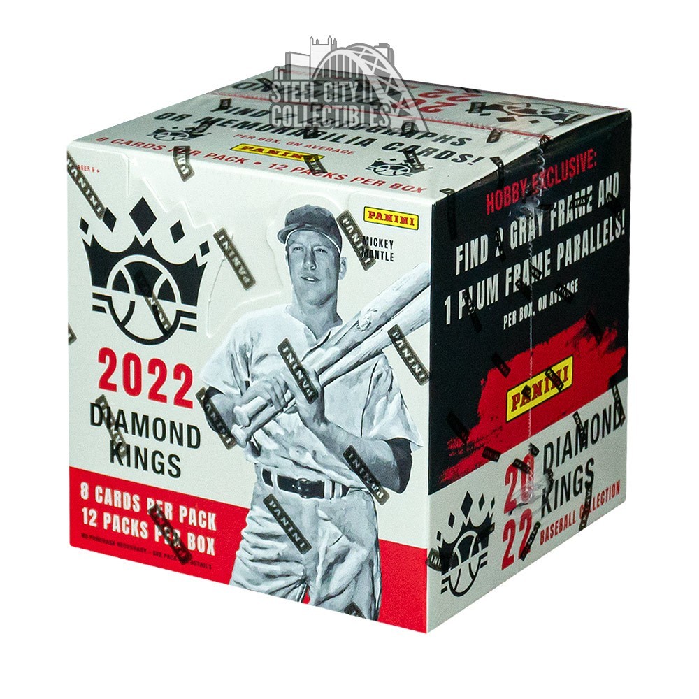 2022 Panini Diamond Kings Baseball Hobby Box Steel City Collectibles