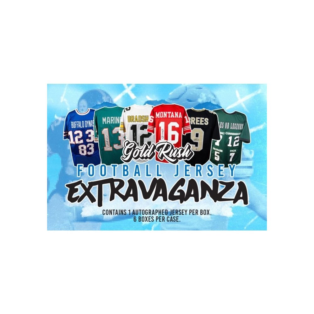 2022 Gold Rush Extravaganza Football Jersey Edition 2Case Random Team