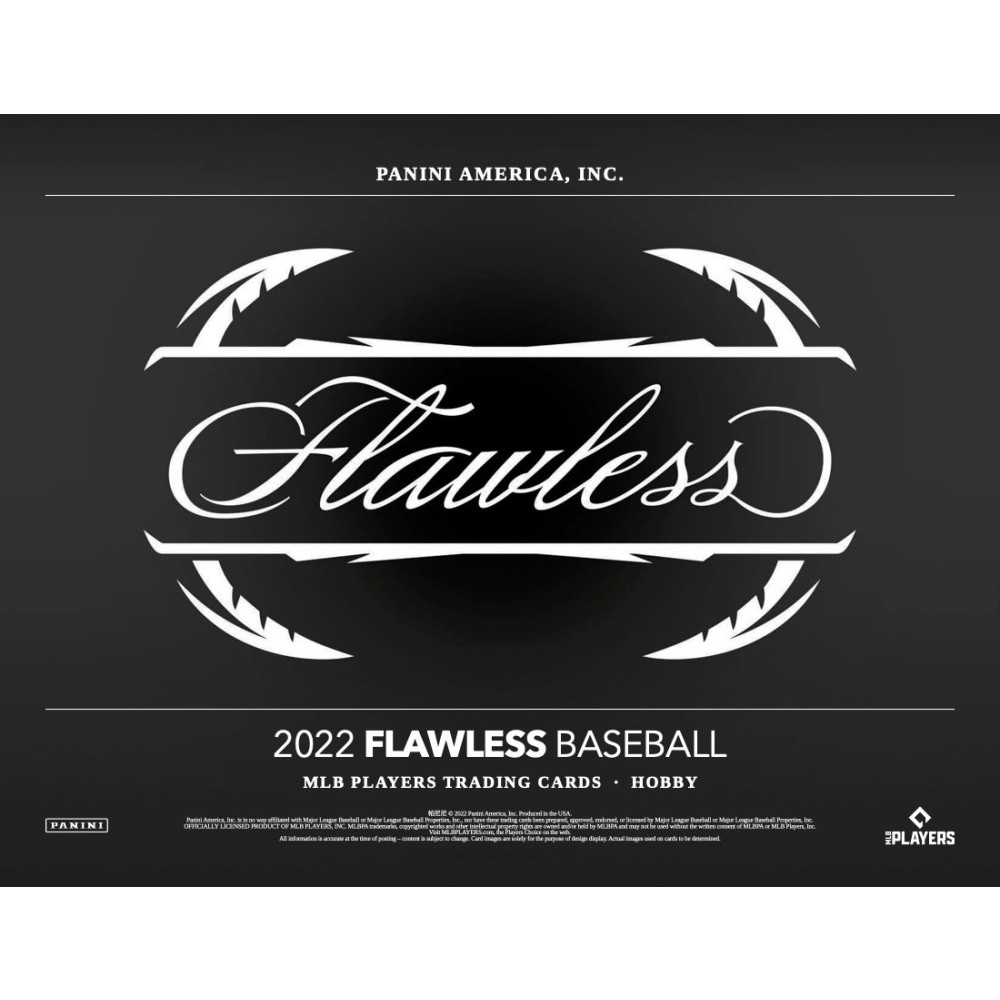 2022 Panini Flawless Baseball Hobby Box Steel City Collectibles