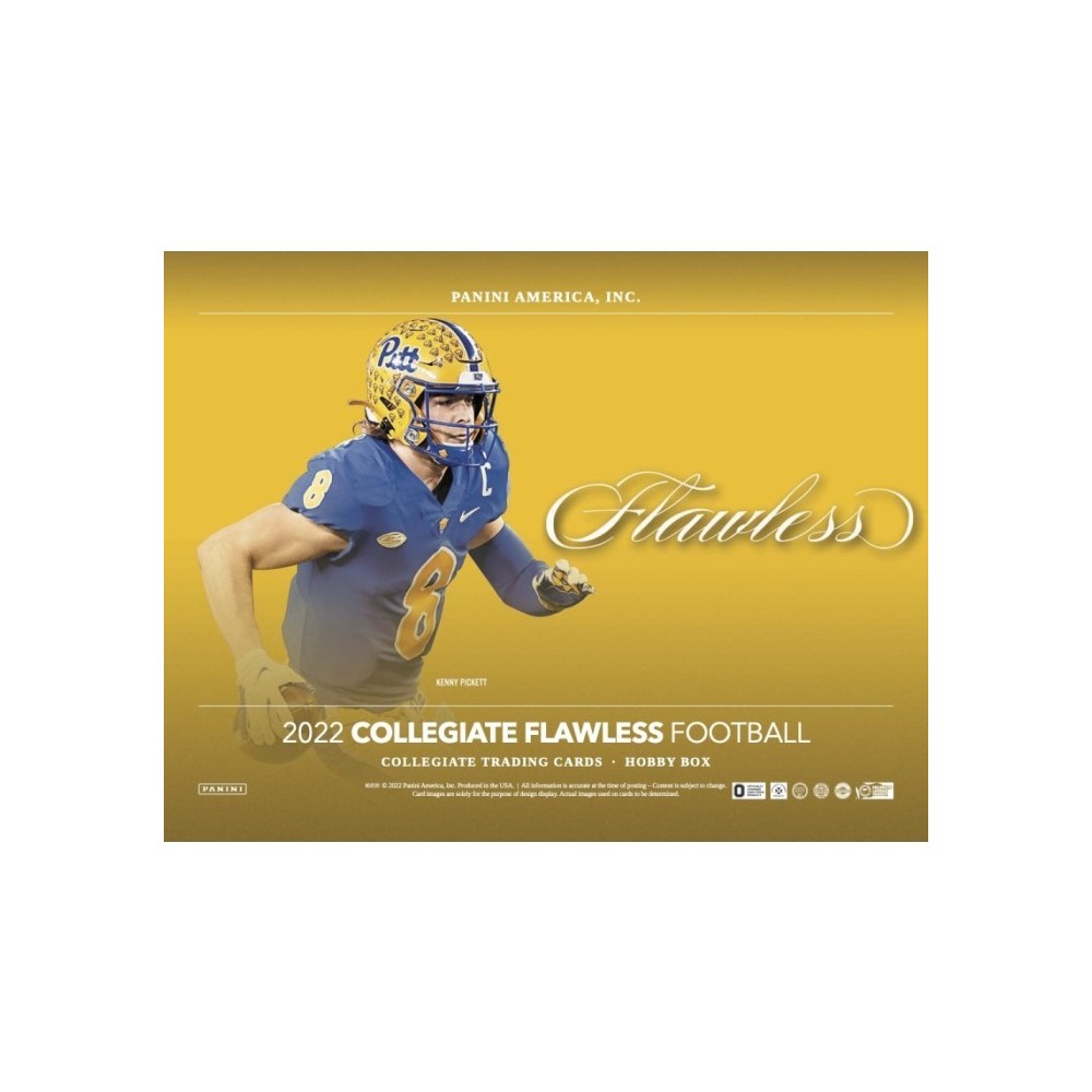 2022 Panini Flawless Collegiate Football Hobby Box Random Hit Group