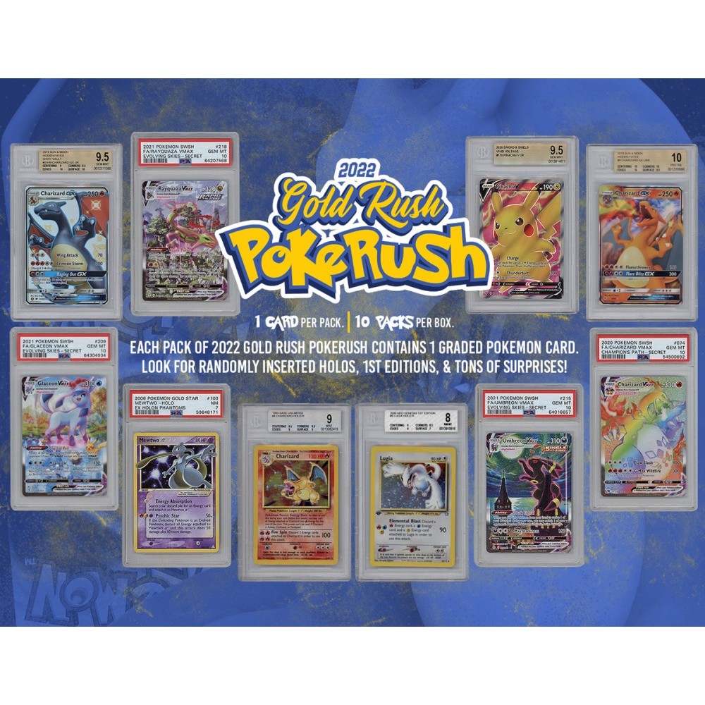 2022 Gold Rush PokeRush 10-Pack Box | Steel City Collectibles 2022 Gold Rush PokeRush 10-Pack Box | Steel City Collectibles