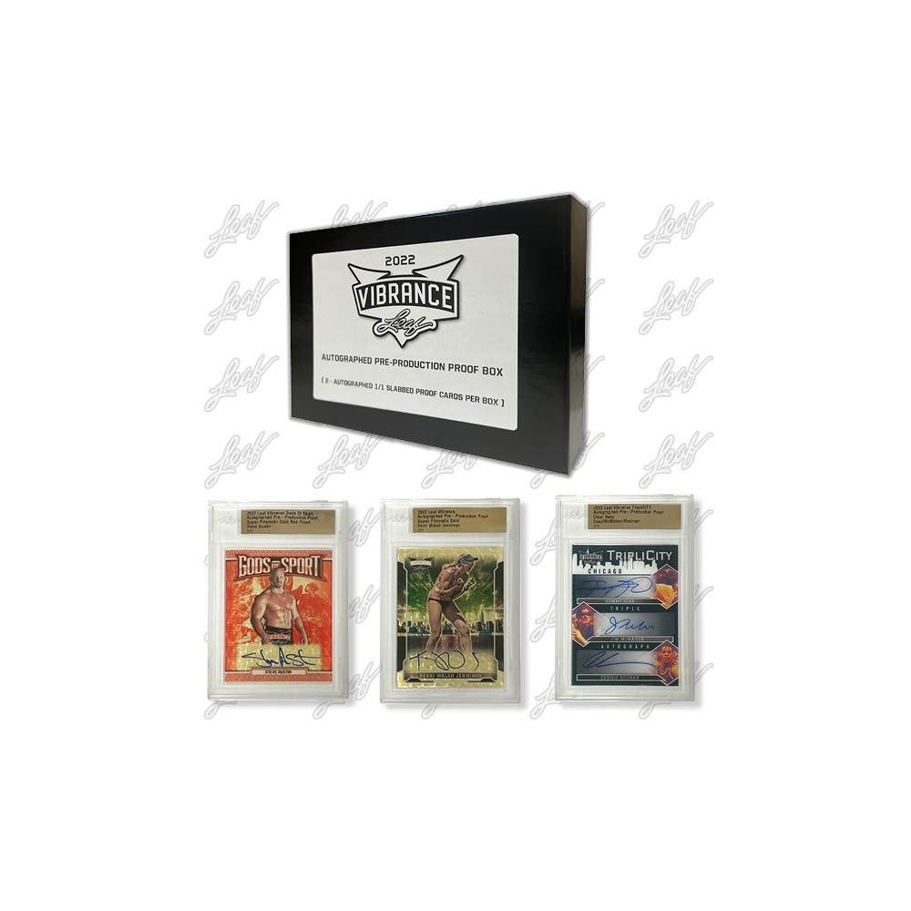 2022 Leaf Vibrance Multi-Sport 新品未開封2BOX 2022 Leaf Vibrance Multi-Sport Checklist, Details, Boxes