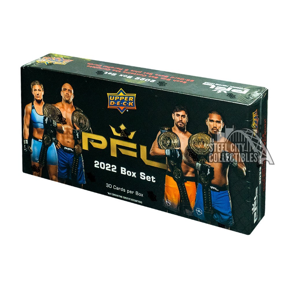 2022 Upper Deck PFL Box Set Steel City Collectibles