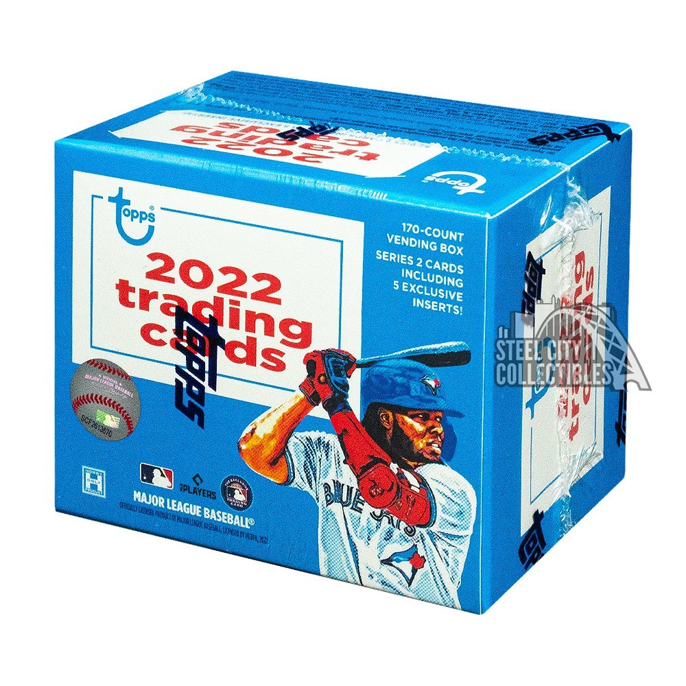 2022 Topps Series 2 Baseball Hobby Vending Box Steel City Collectibles