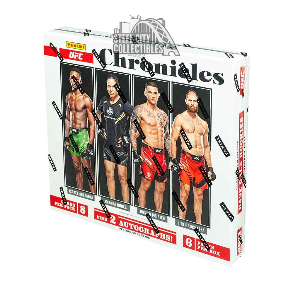 2022 Panini Chronicles UFC Hobby 12-Box Case | Steel City Collectibles