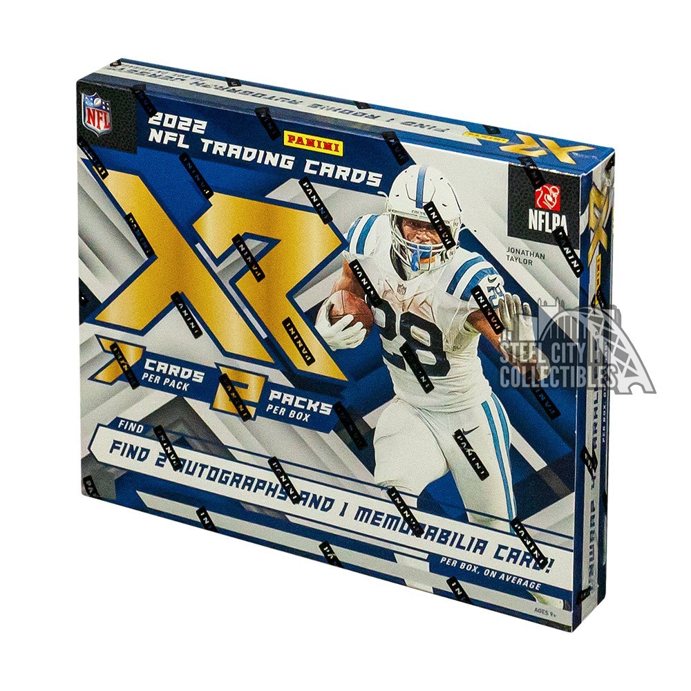2022 Panini XR Football Hobby Box Steel City Collectibles
