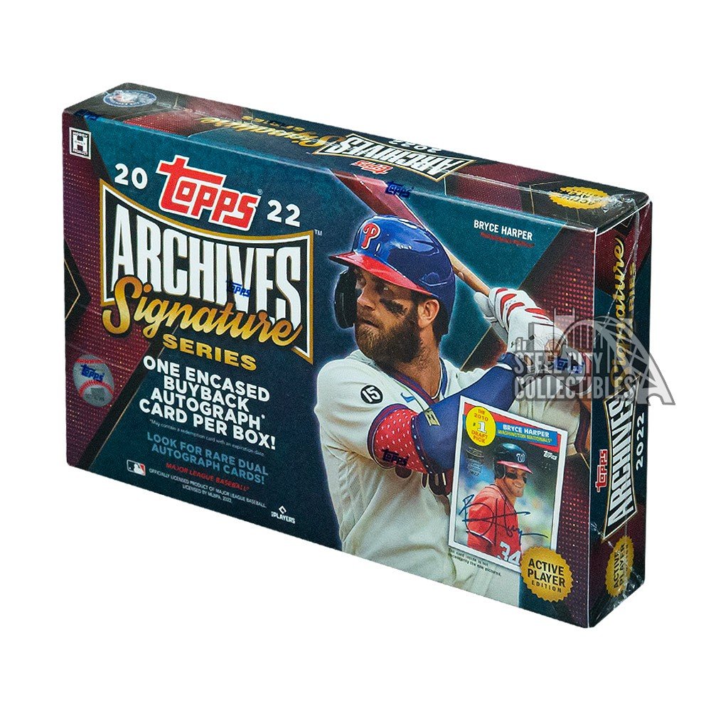 トレーディングカード その他 2022 Topps Archives Signature Series Baseball Active Player Edition Hobby  Box
