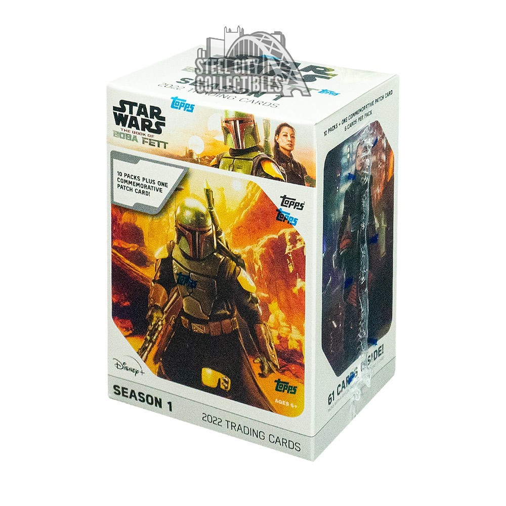 2022 Topps Star Wars The Book of Boba Fett Blaster Box | Steel