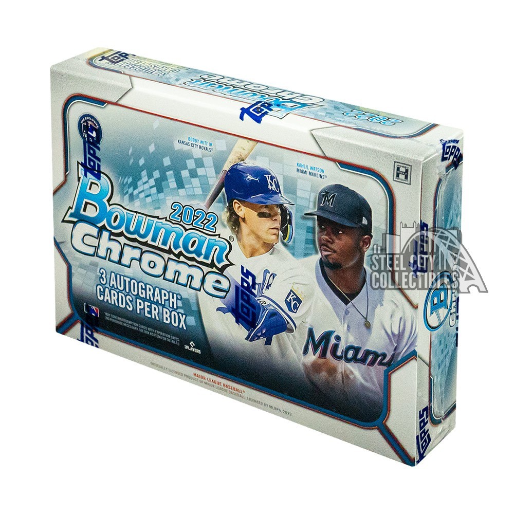 2022 Bowman Chrome Baseball HTA Choice Box