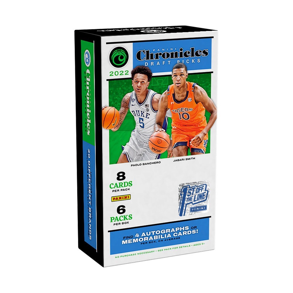 202223 Panini Chronicles Draft Picks Collegiate Basketball Hobby Box