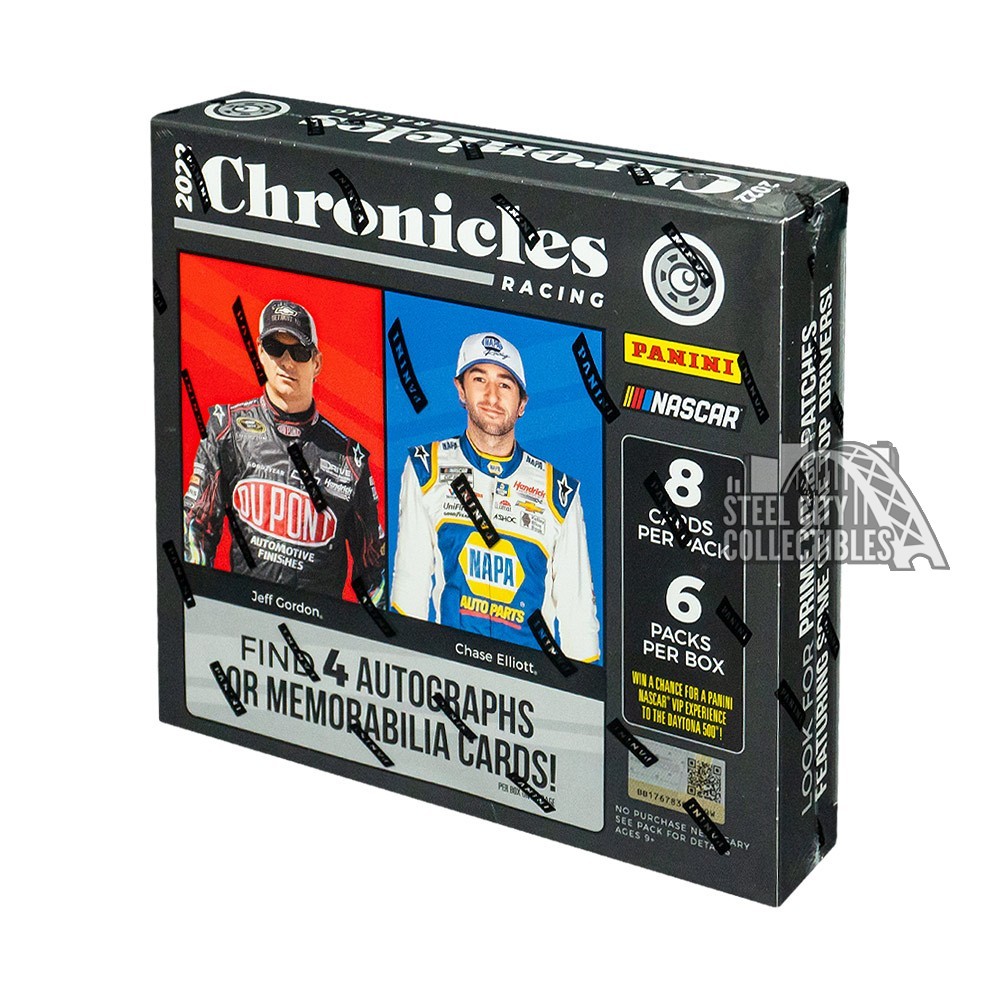 2022 Panini Chronicles Racing Hobby Box Steel City Collectibles