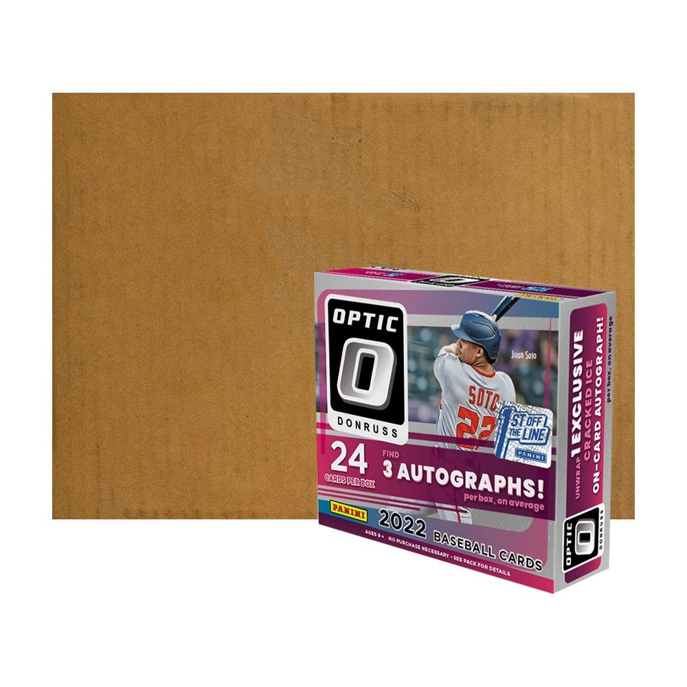 2022 Panini Donruss Optic Baseball Hobby 14Box Case 1st Off The Line