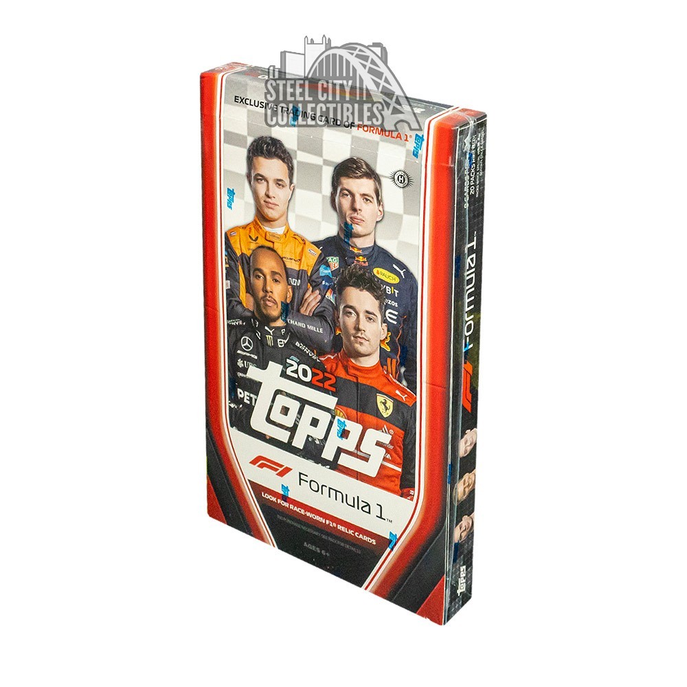 2022 Topps Formula 1 F1 Flagship Racing Hobby Box Steel City Collectibles