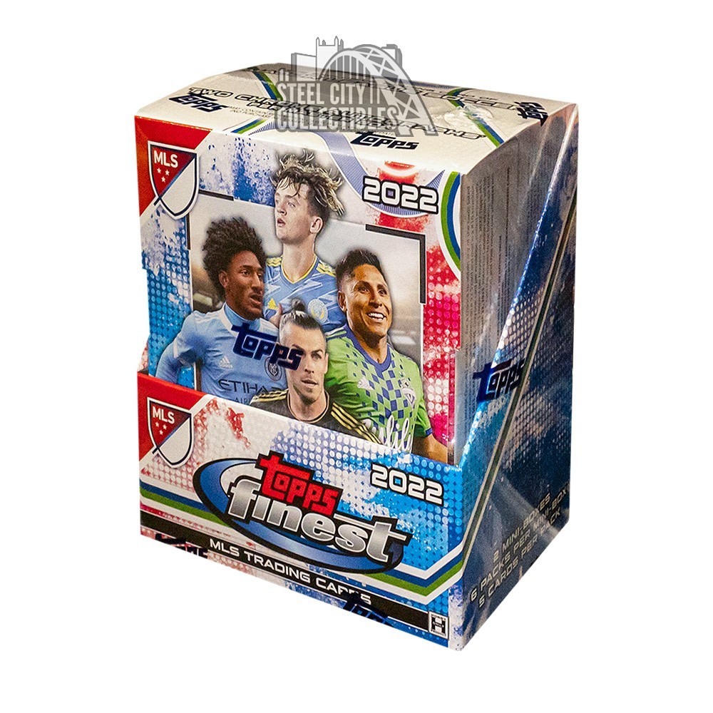 2022 Topps MLS Finest Soccer Hobby Box Steel City Collectibles
