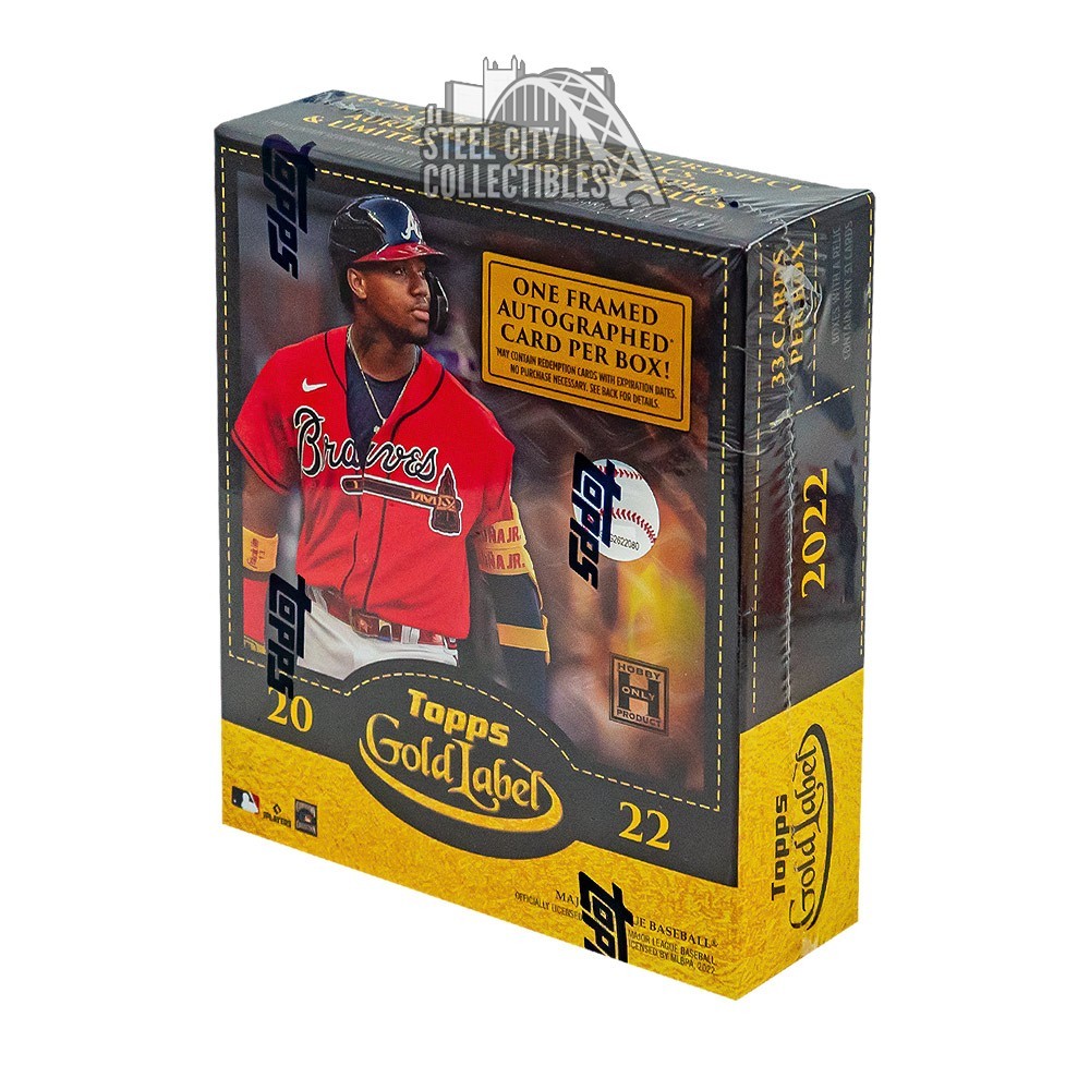 2022 Topps Gold Label Baseball Hobby 16-Box Case | Steel City 