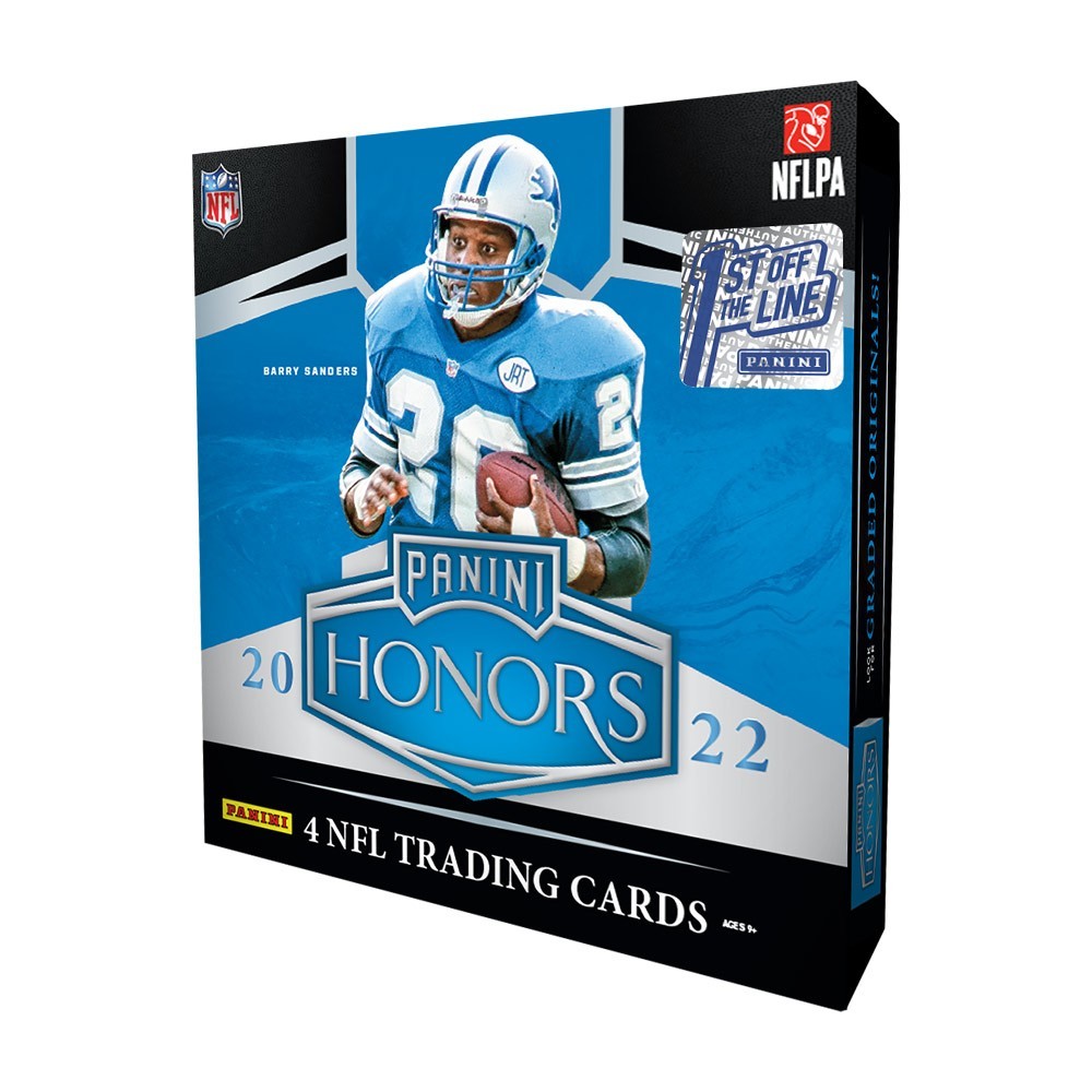 2022 Panini Honors Football Hobby Box 1st Off The Line Steel City