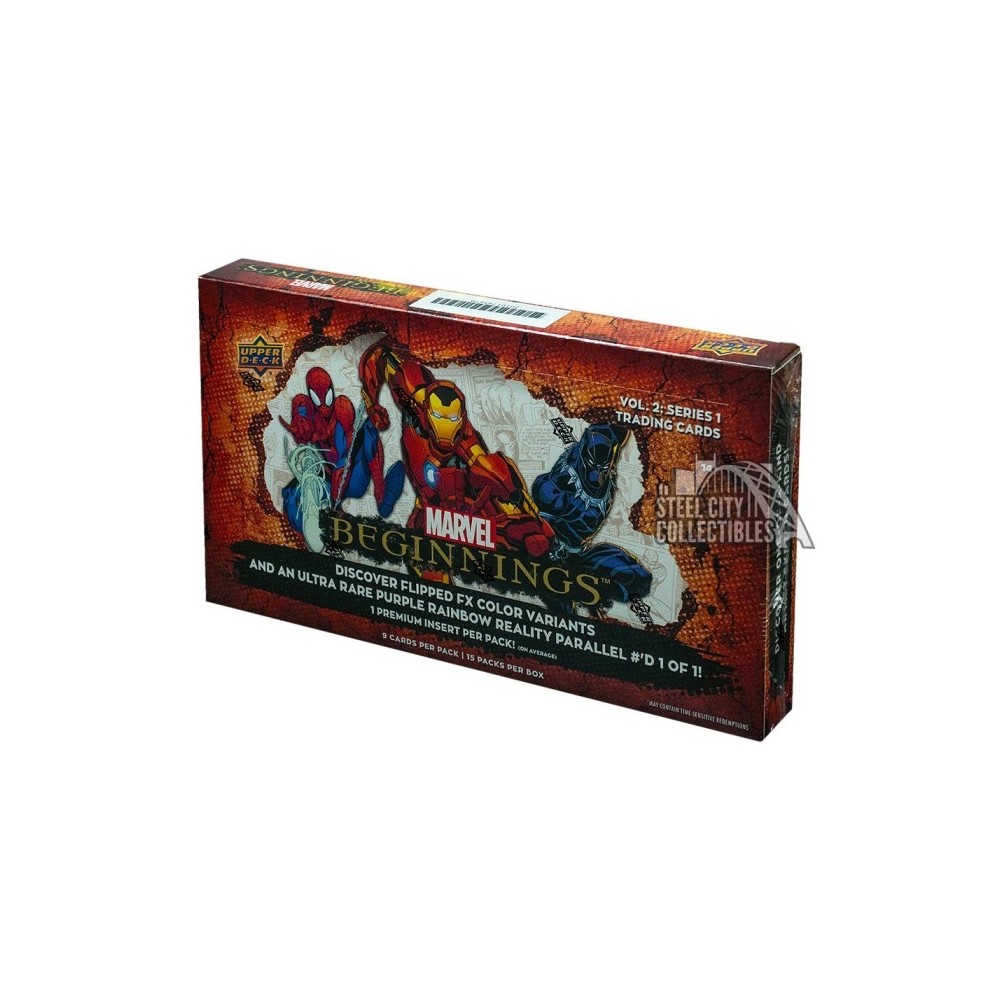 2022 Upper Deck Marvel Beginnings Volume One Trading Card 2Box Random