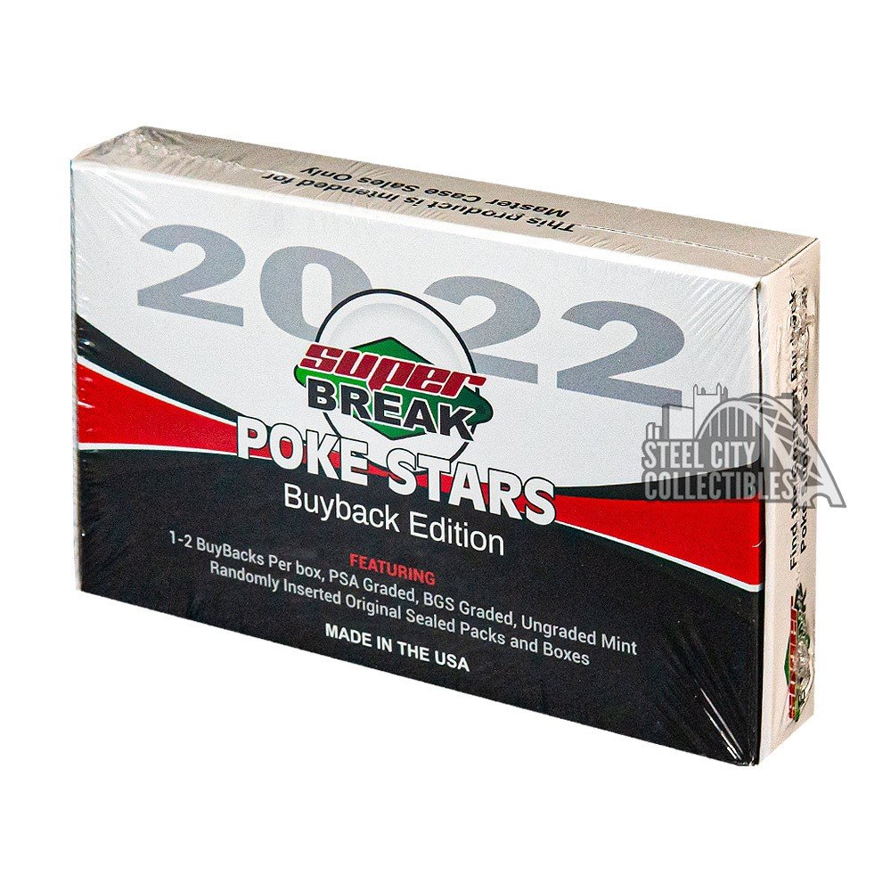 2020 super break first time card edition POKEMON TCG 2020 SUPER BREAK POKE STARS Buyback Pokemon Edition Factor –  Toy Mandala main image 1