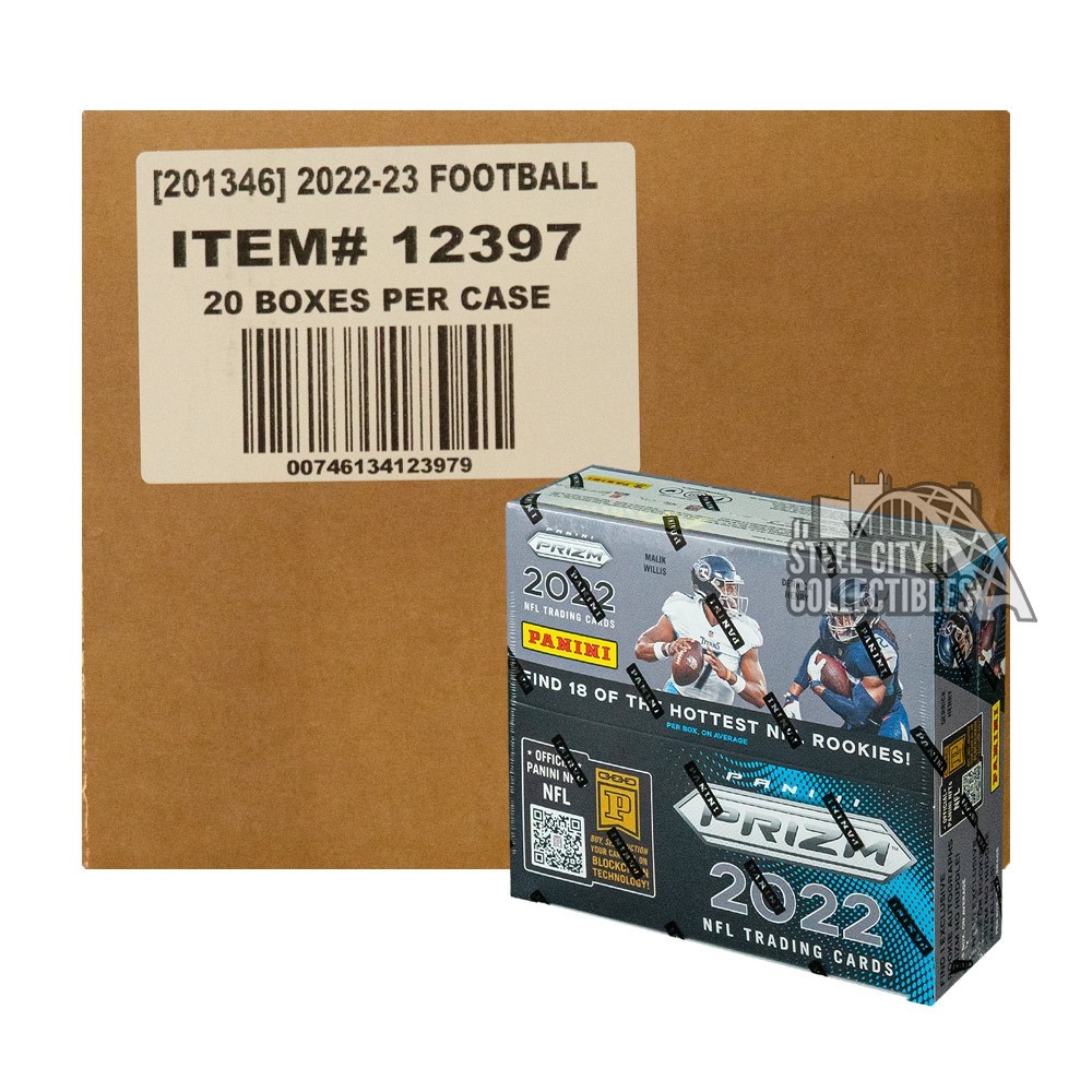 2022 Panini Prizm Football No Huddle Hobby 20Box Case Steel City