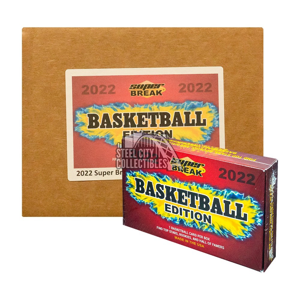 2022 Super Break Basketball Edition 10Box Case Steel City Collectibles
