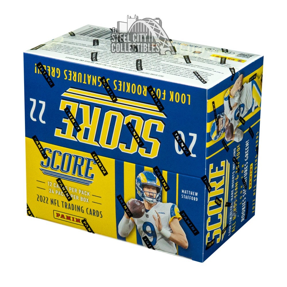 2022 Panini Score Football 24Pack Retail Box Steel City Collectibles