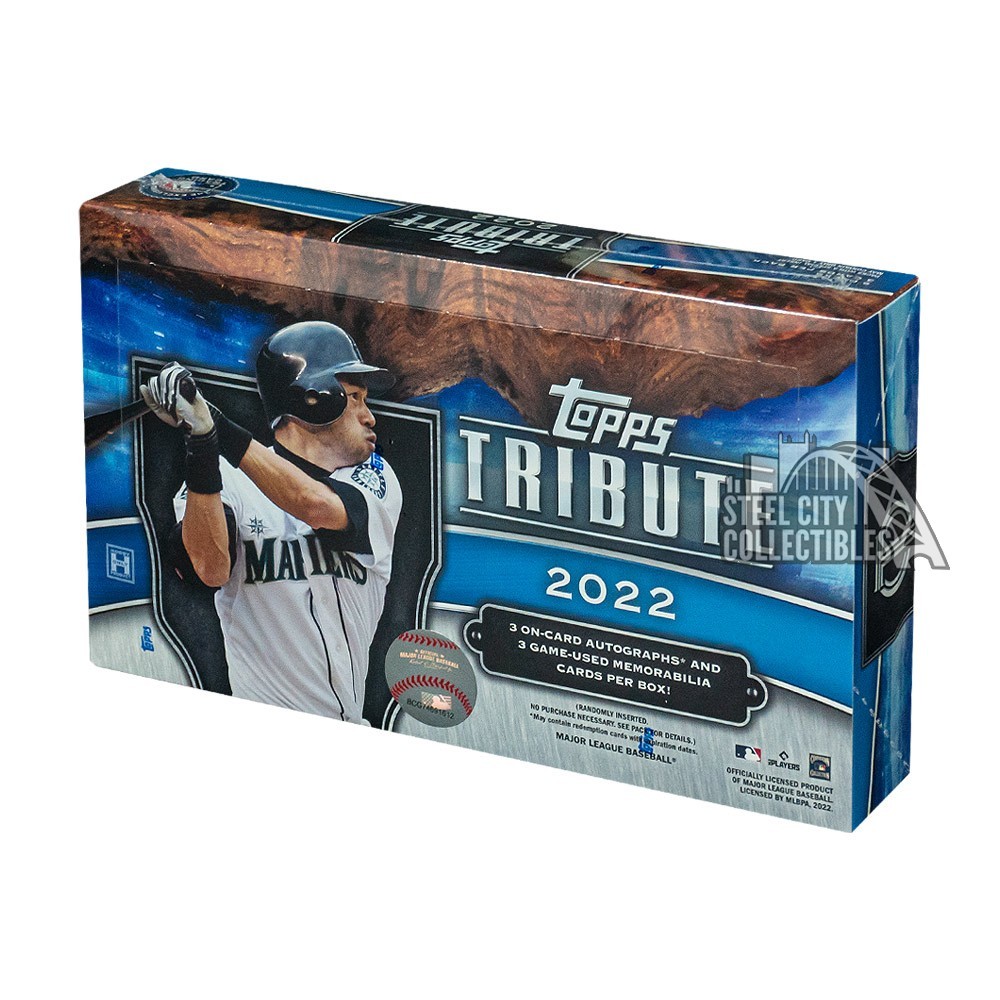 2022 Topps Tribute Baseball Hobby Box Steel City Collectibles