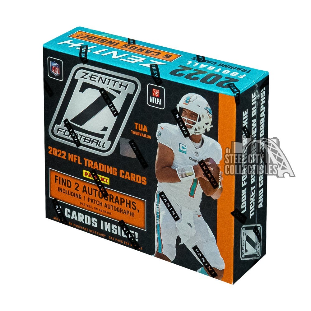 2022 Panini Zenith Football Hobby Box Steel City Collectibles