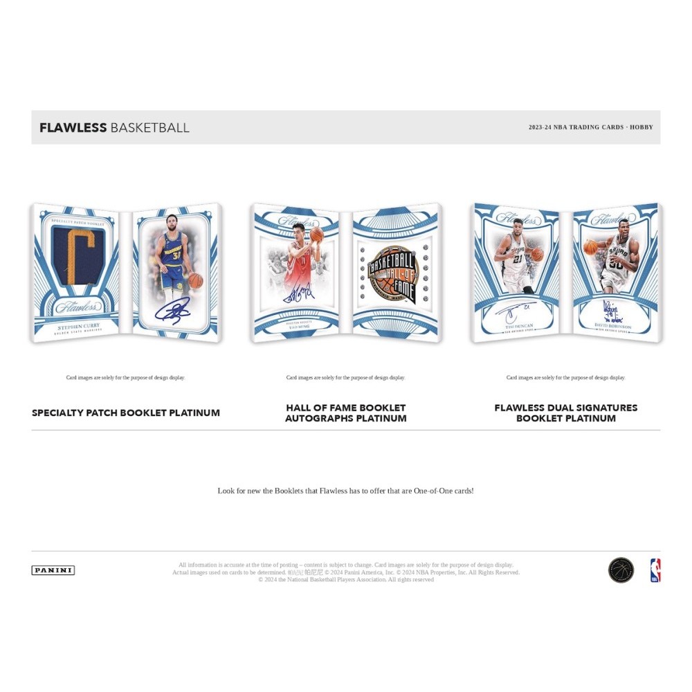 2023-24 Panini Flawless Basketball Hobby Box | Steel City Collectibles