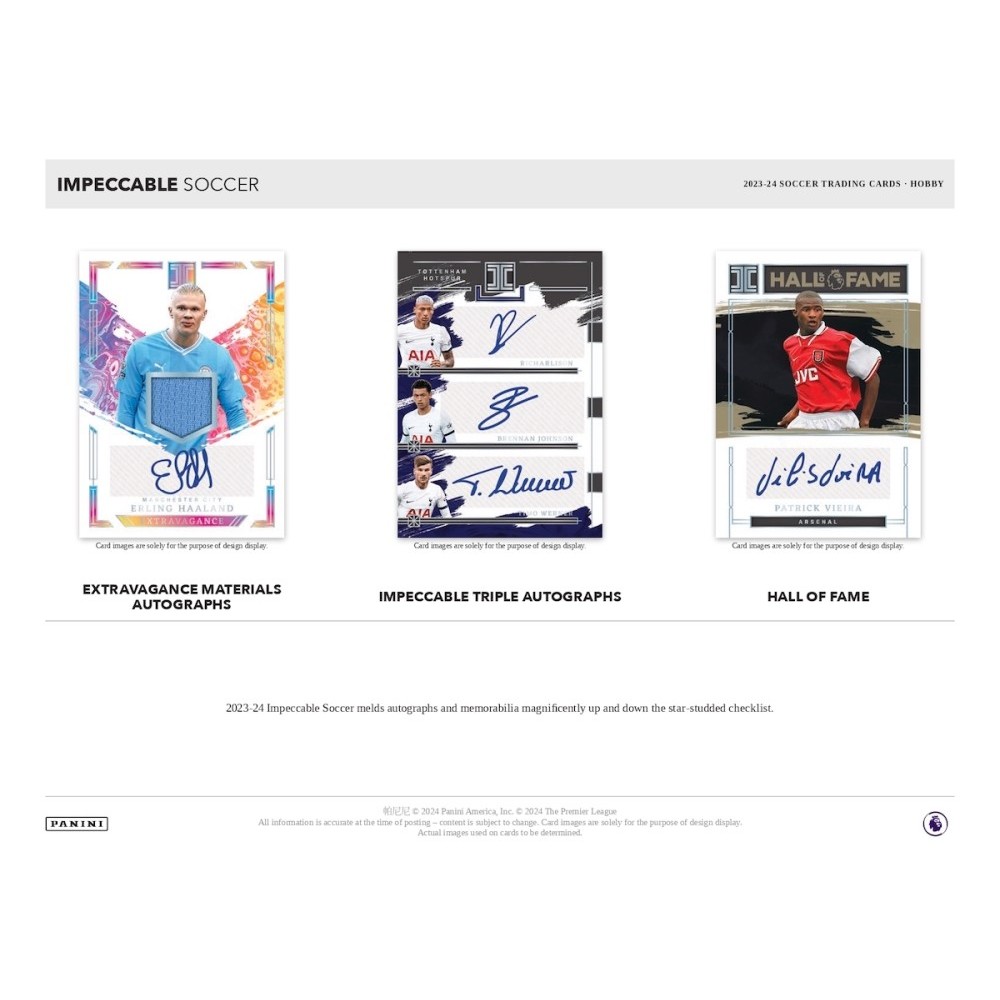 2023-24 Panini Impeccable Soccer Hobby Box | Steel City