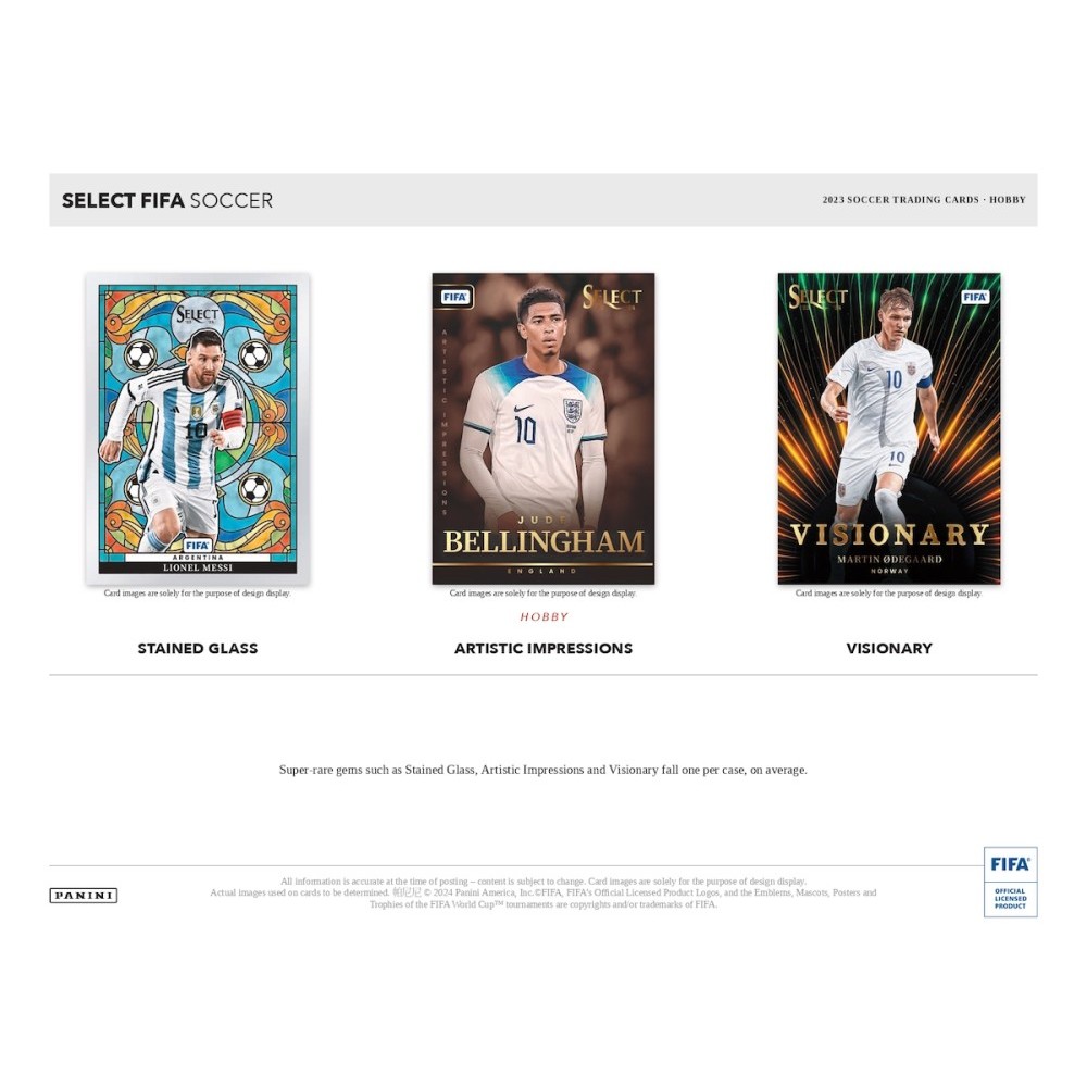 2023-24 Panini Select FIFA Soccer Hobby Box | Steel City