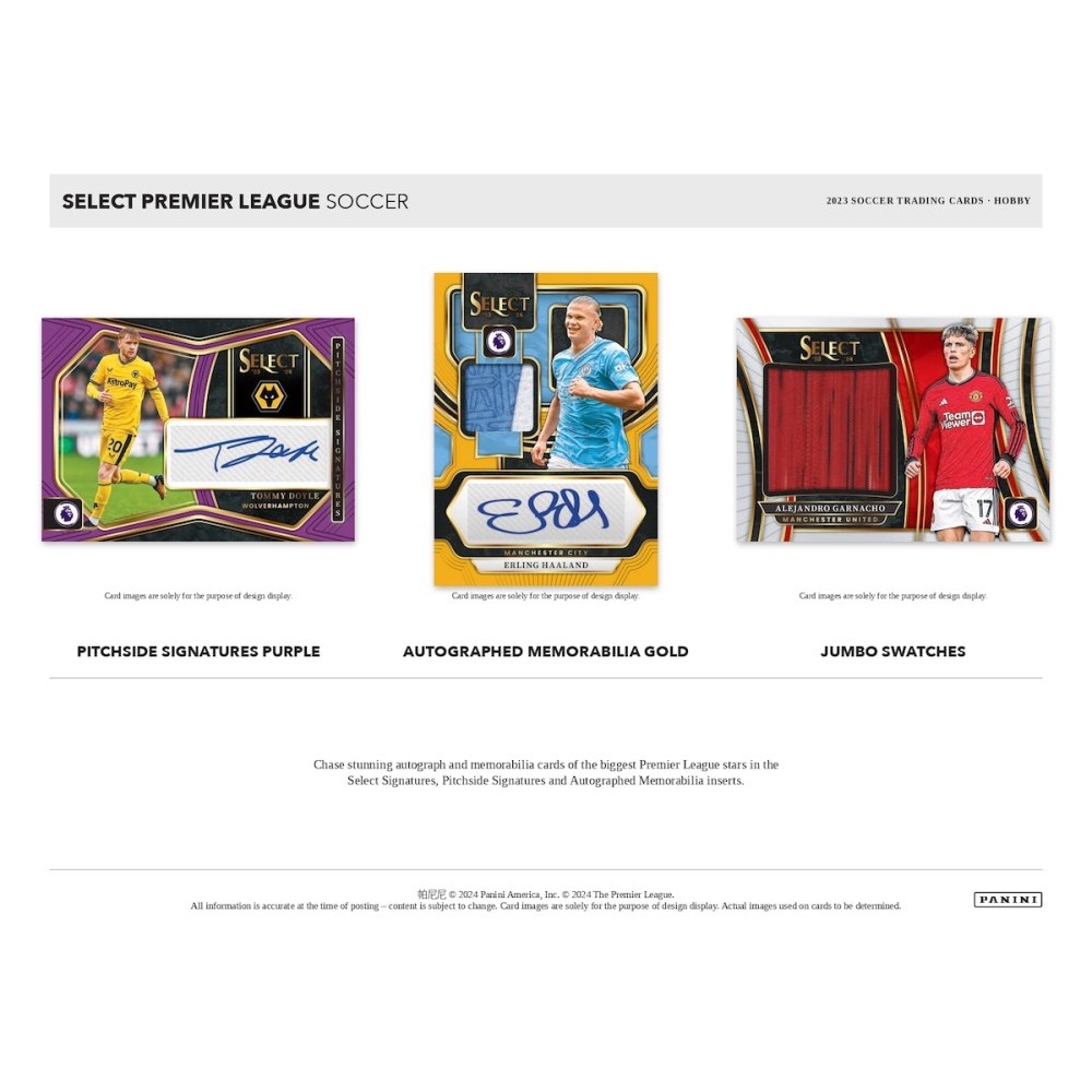 2023-24 Panini Select English Premier League Soccer Hobby