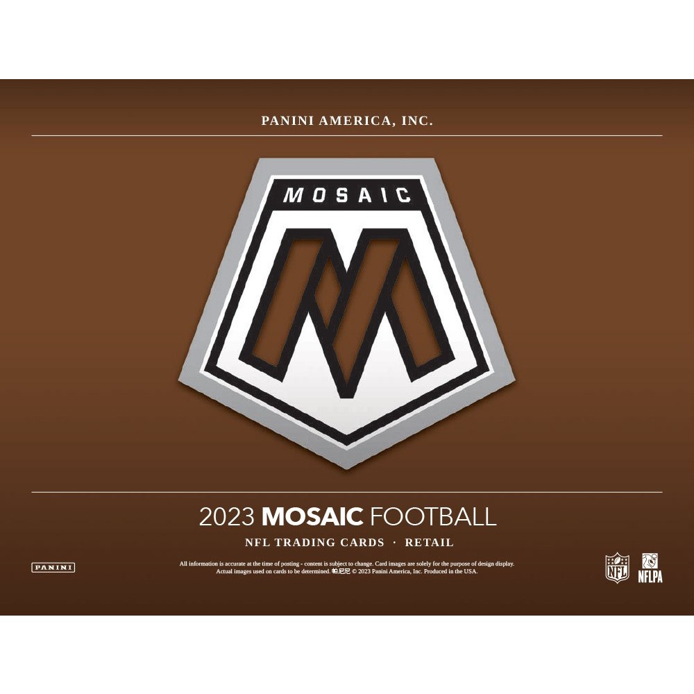 2023 Panini Mosaic Choice Football Box Steel City Collectibles