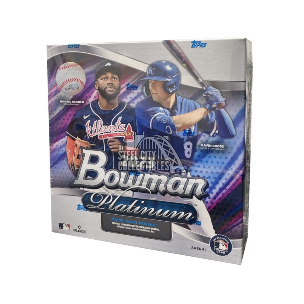 2023 Bowman Platinum Baseball Monster Box Steel City Collectibles