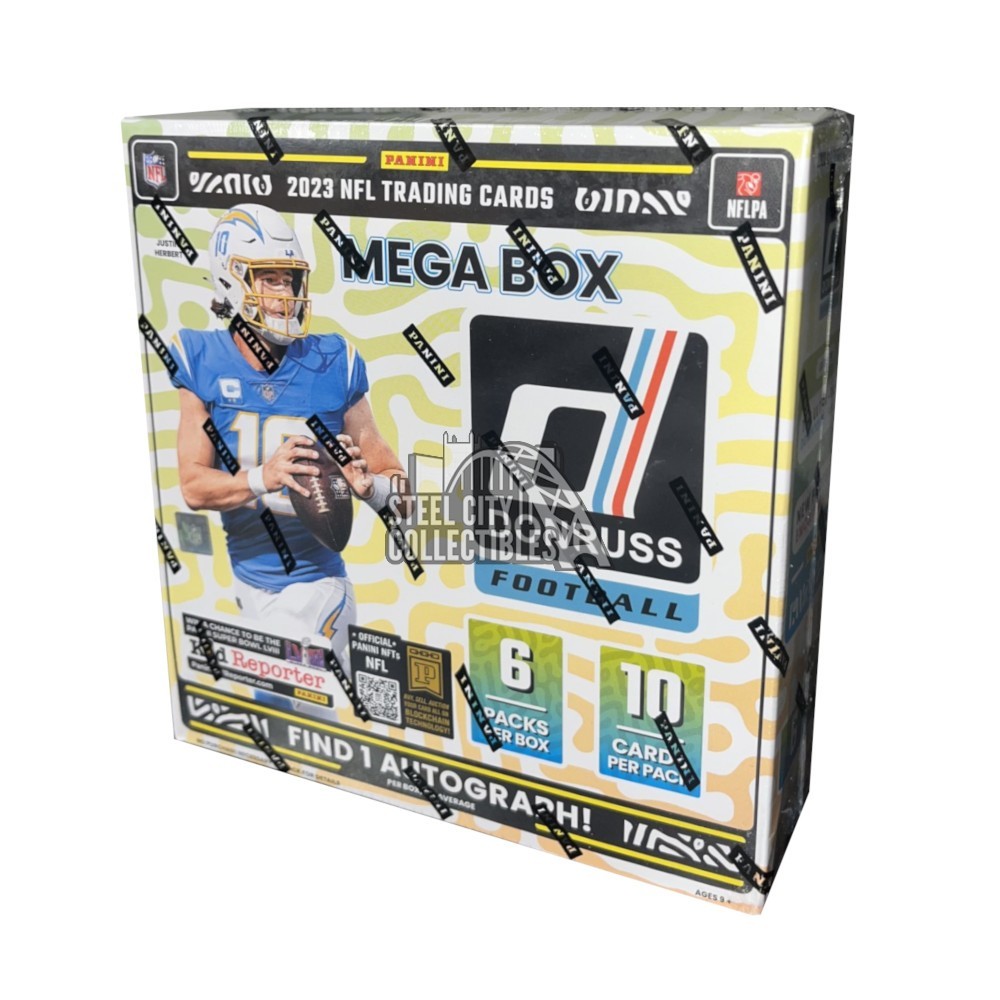 2023 Panini Donruss Football Mega Box (Red Wave Rated Rookies) Steel City Collectibles